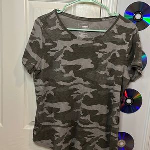 Army pattern t-shirt